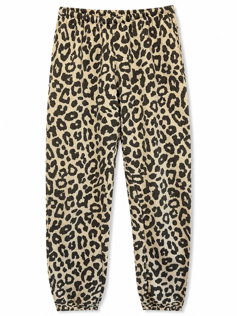 Grayson Threads XS Leopard Print Jogger Pants Animal Print Lounge Casual